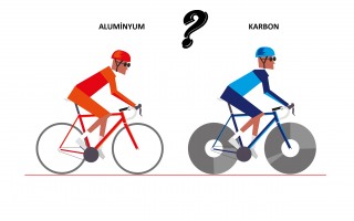 Karbon Bisiklet ve Aluminyum Bisiklet arasındaki Farklar